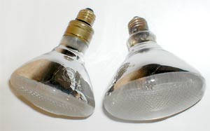 Fig.3. Short and long-neck versions of the ReptileUV Mega-Ray lamp